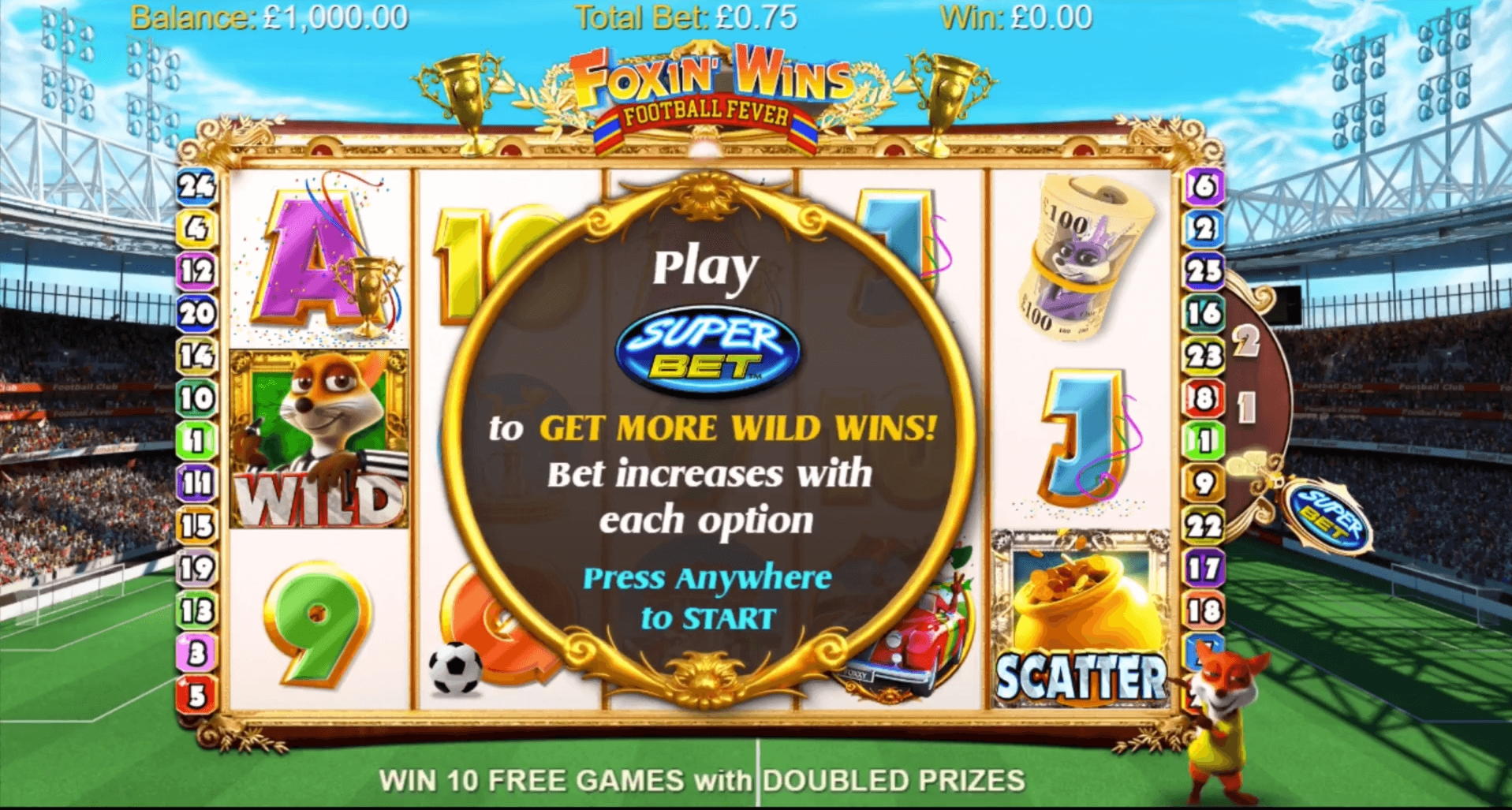 245 FREE Spins at Australia Casino 