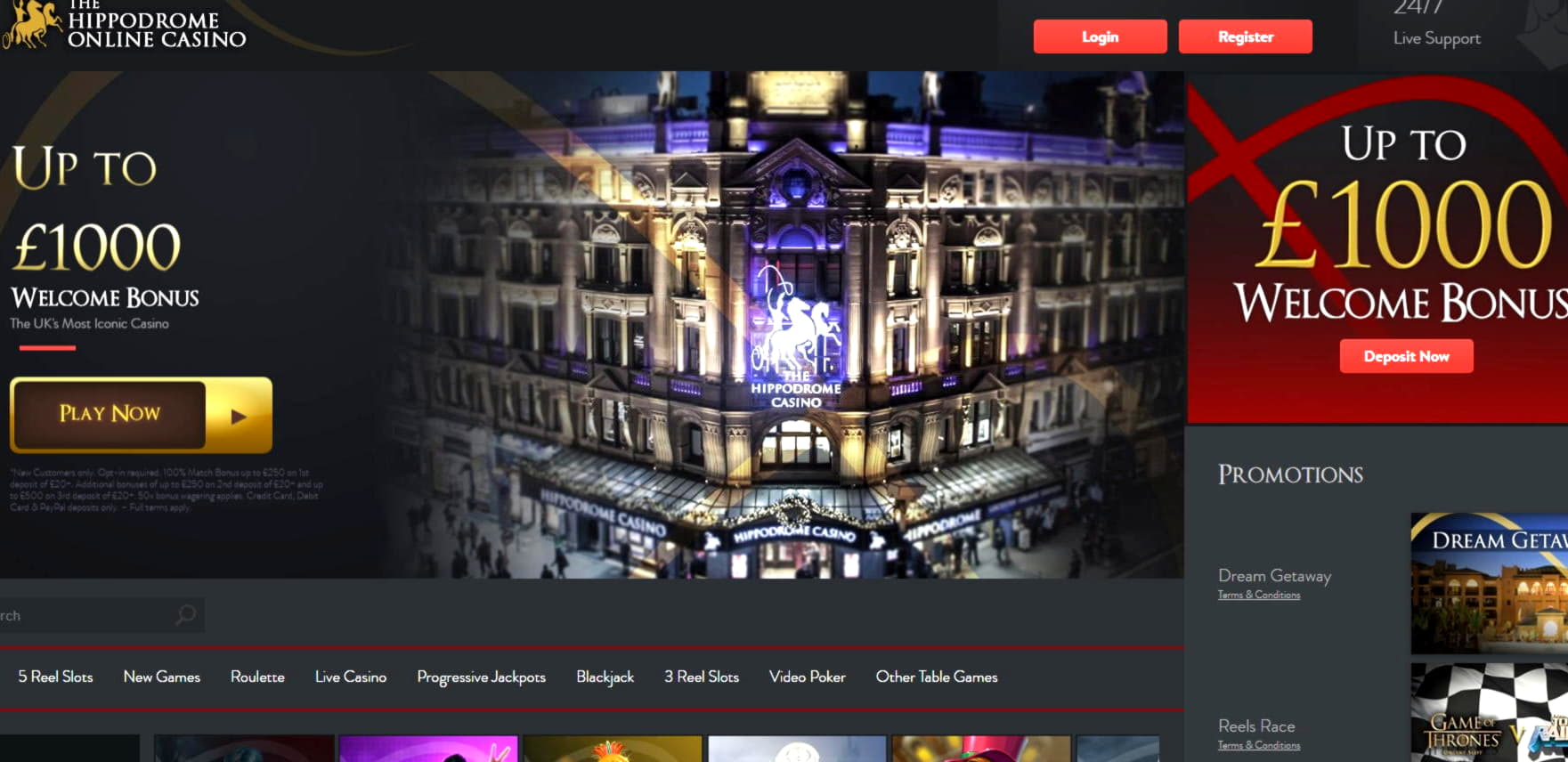 755% Match Bonus Casino at Karamba Casino
