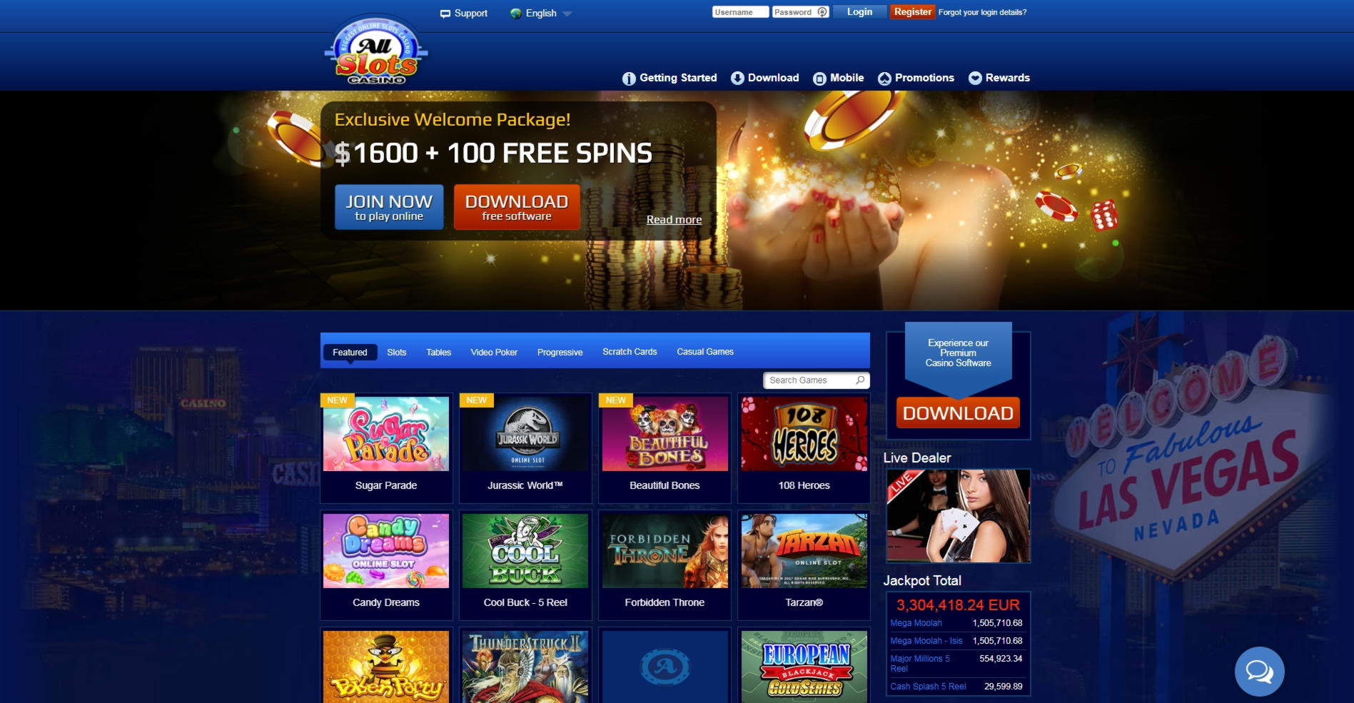 165% Best Signup Bonus Casino at Come On Casino