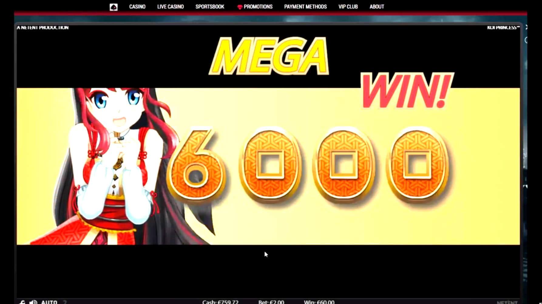 110 Free spins at Royal Panda Casino