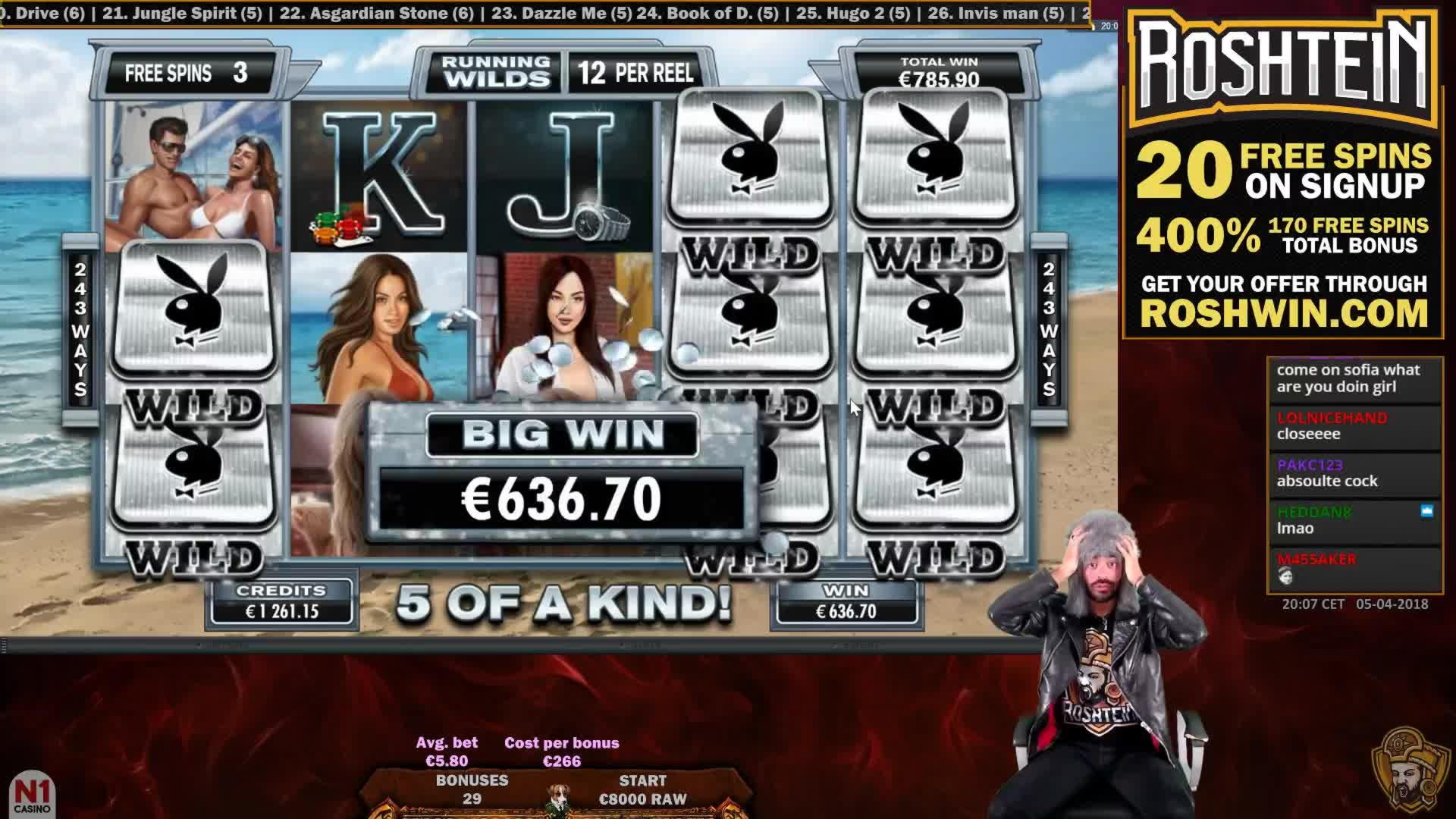 €3460 No deposit bonus casino at Hopa Casino