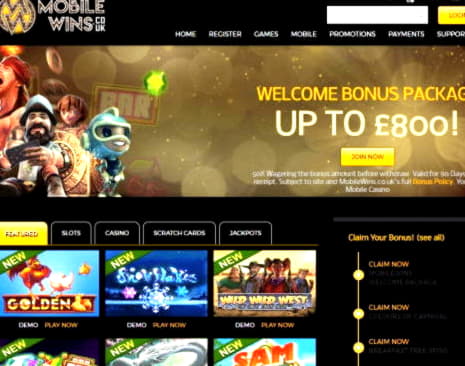 220 Free Spins no deposit at Mobile Bet Casino