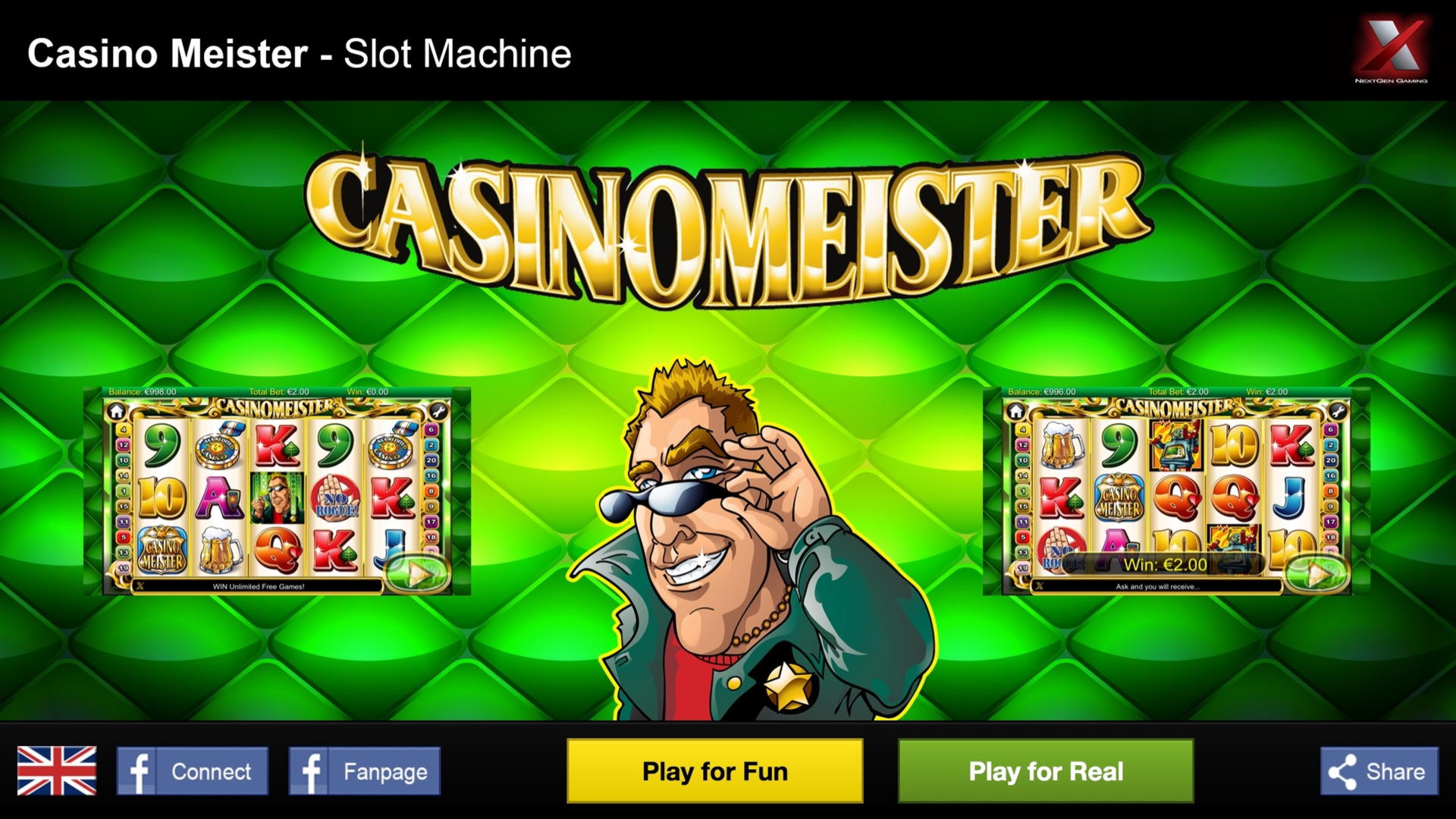 11 Trial Spins at Come On Casino