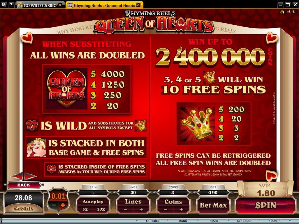 EURO 1570 no deposit casino bonus at Uptown Aces Casino