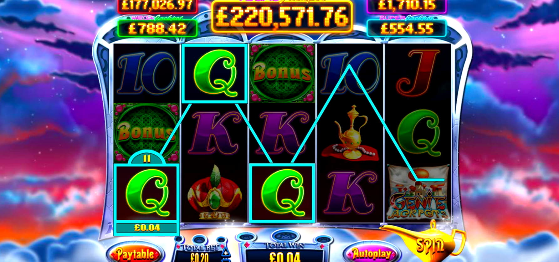 EURO 650 free chip at London Casino 