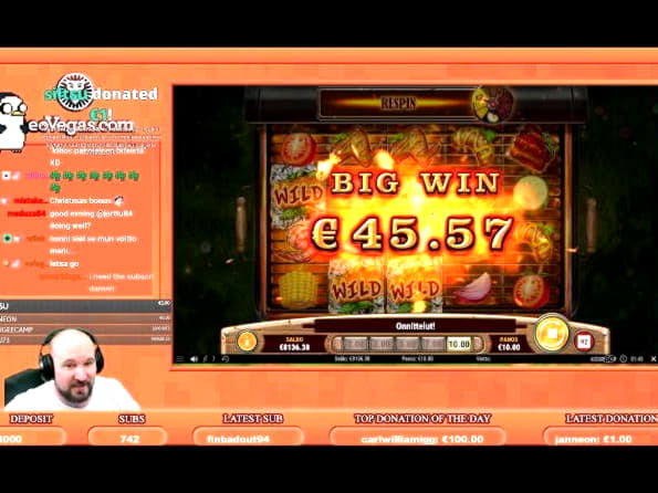 320% casino match bonus at Karamba Casino