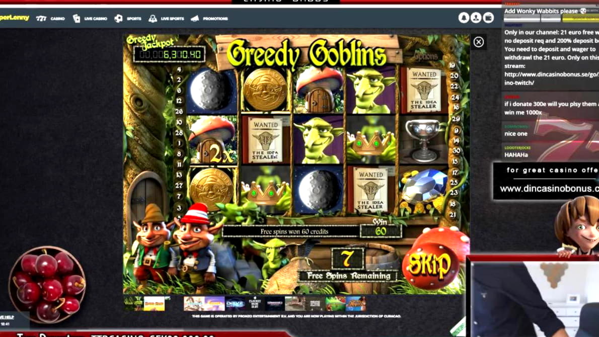 95 Free Casino Spins at Sloto Cash Casino