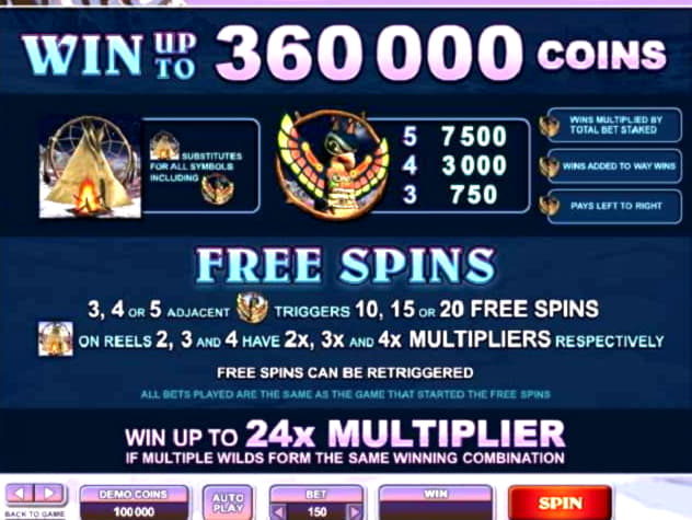 60 Free spins no deposit casino at Canada Casino 