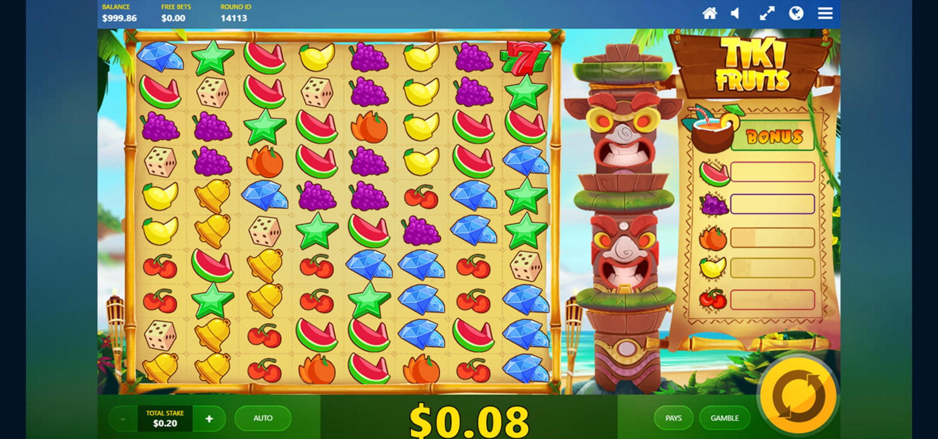 665% casino match bonus at UK Casino 