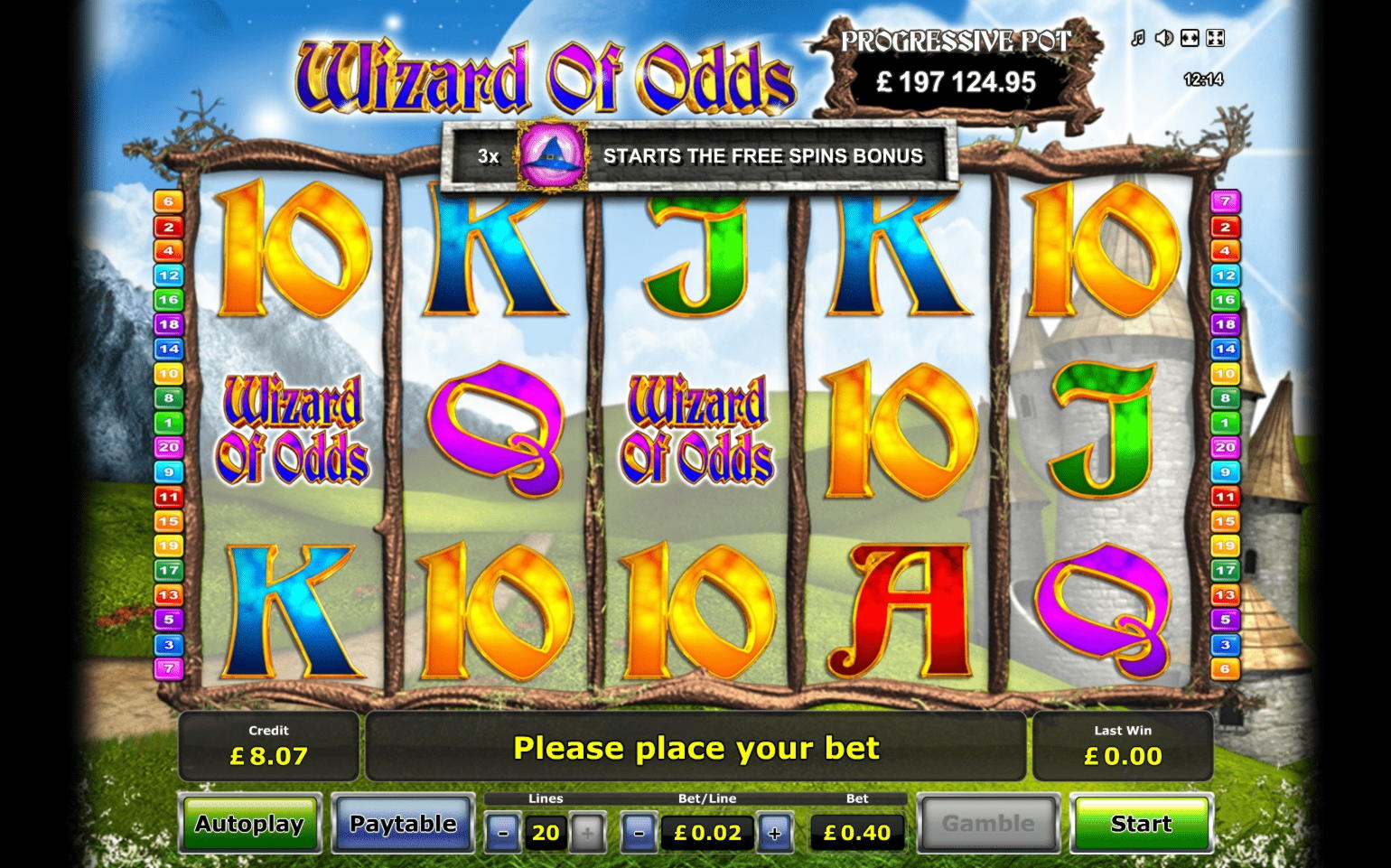 245% Signup casino bonus at UK Casino 