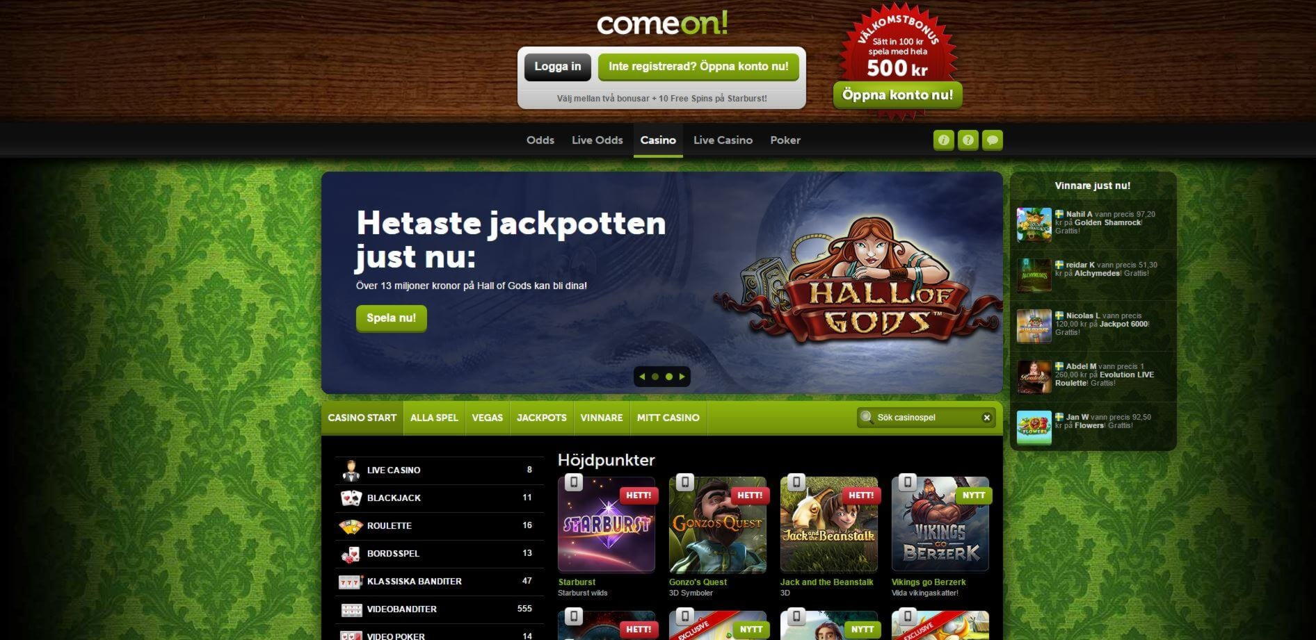 $222 free casino chip at Gratorama Casino