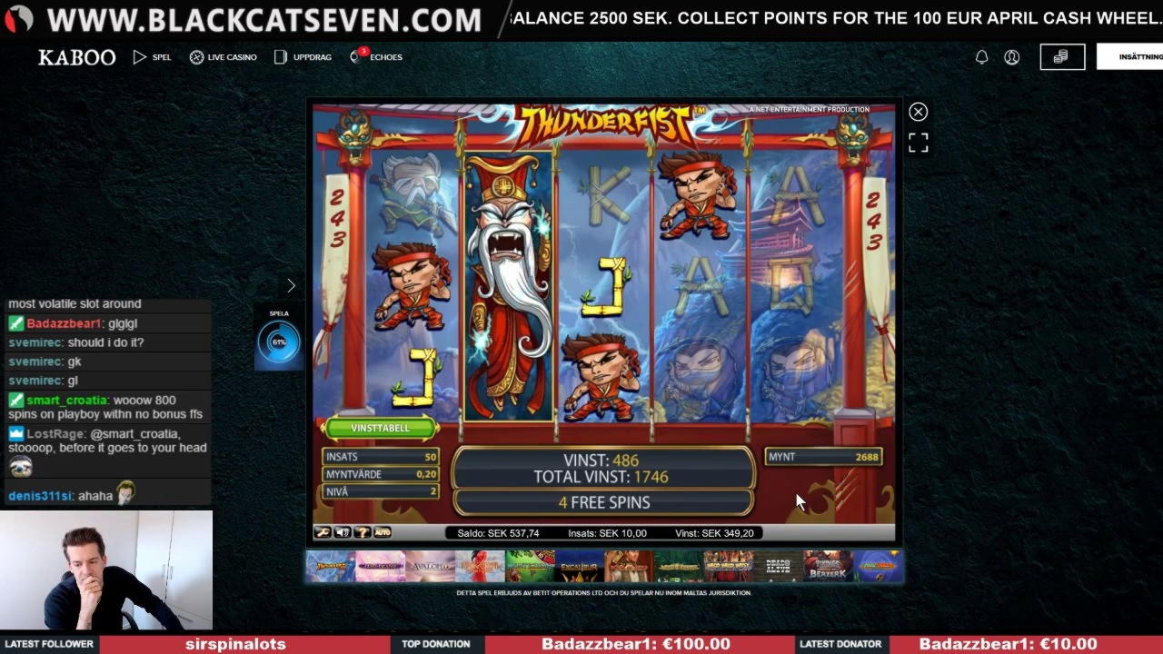 $135 Daily freeroll slot tournament at Superior Casino