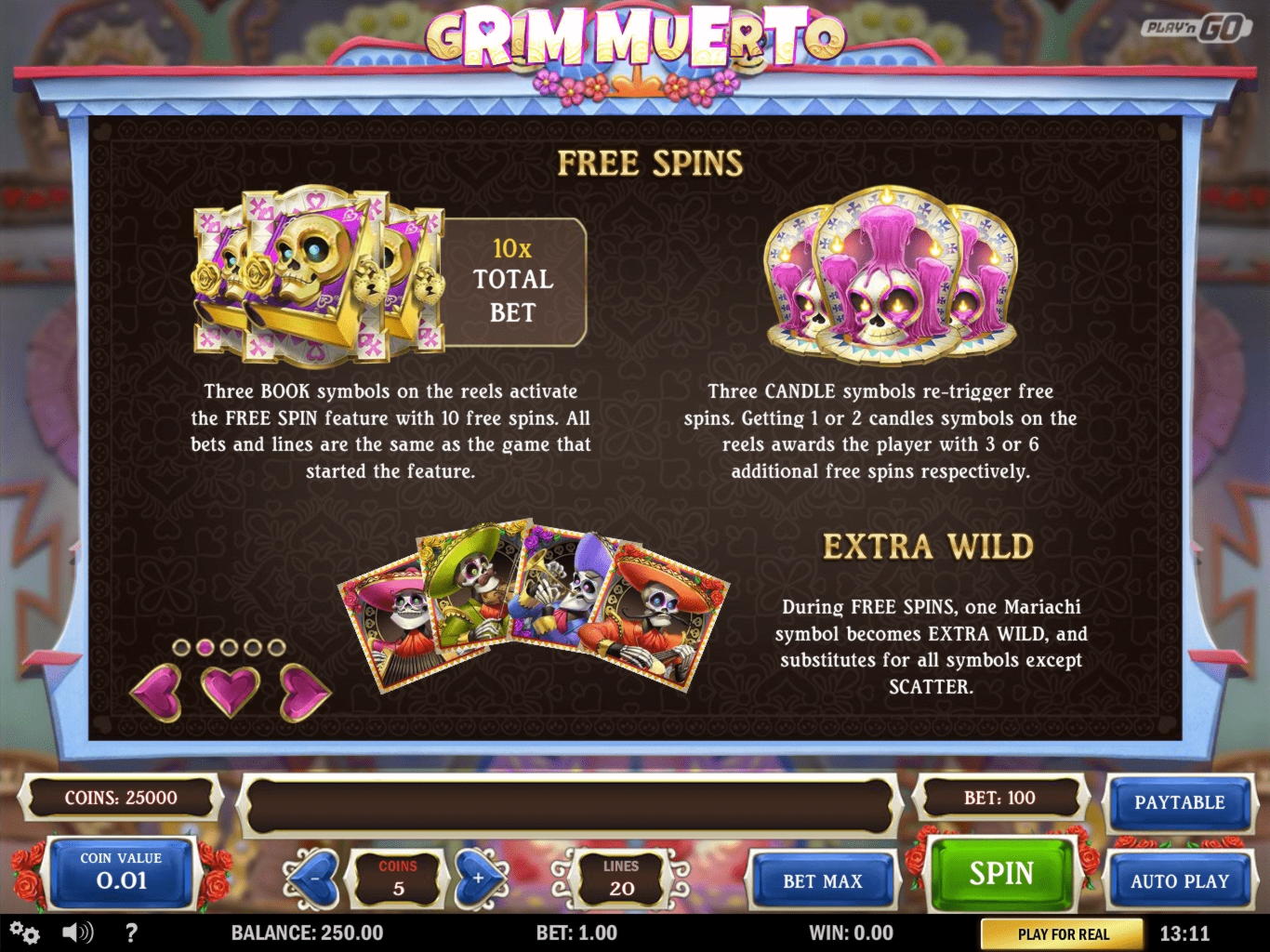 130 free spins casino at Rich Casino