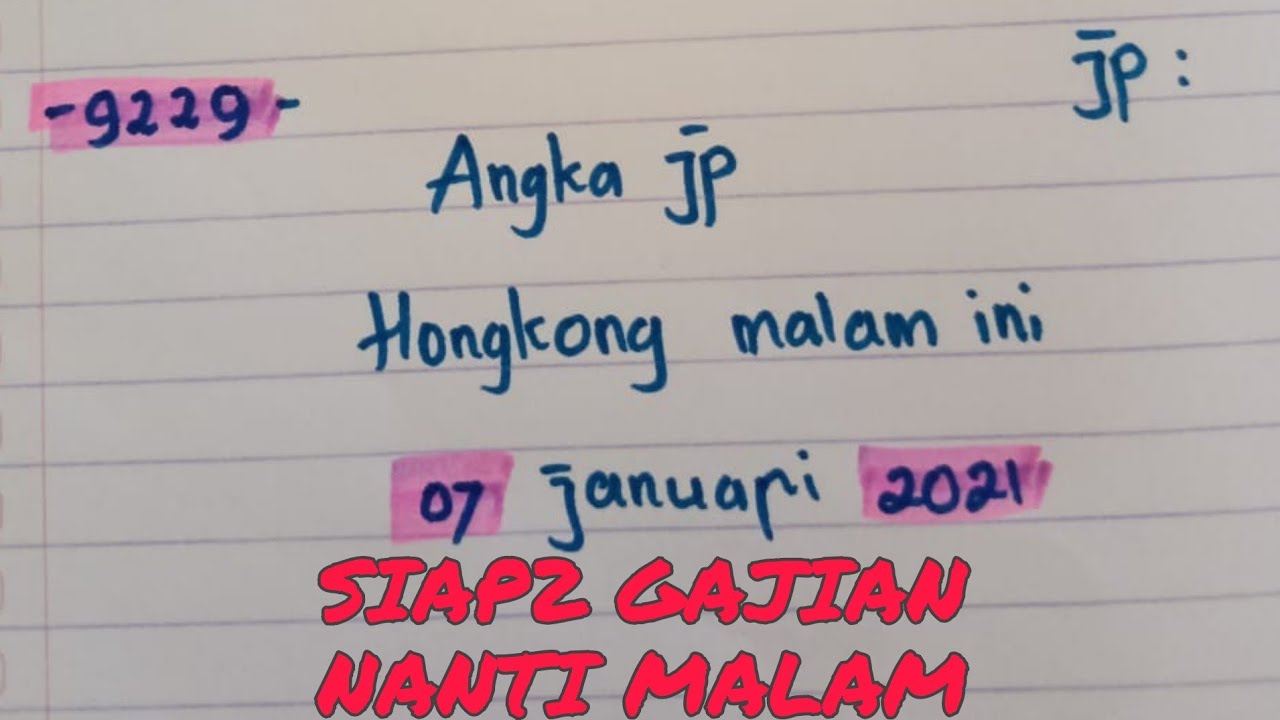 Prediksi Hk 7 Januari 2021 Bocoran Togel Hongkong Malam Ini Rumus Angka Jitu Angka Jp Hk
