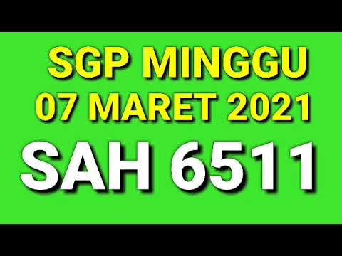 Sgp Minggu