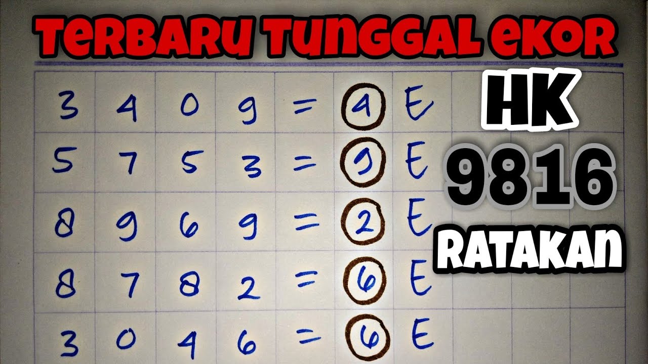 เพรดิกซี่ Hk Malam Ini || Rumus Ekor Hk Hari Ini || Prediksi Hk Hari Ini  Senin 12 Maret 2021