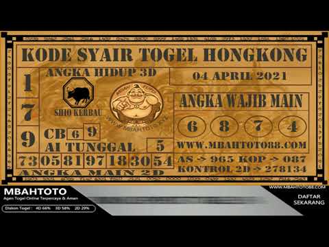 Prediksi Hk Hari Minggu 04 Aprilios 2021