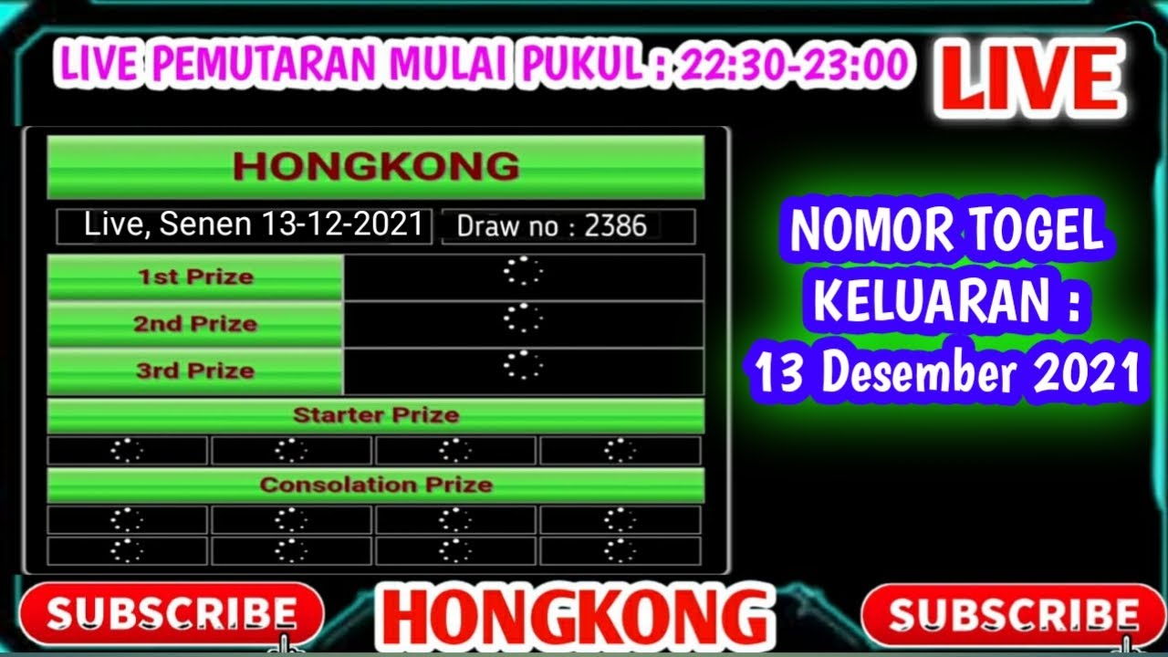 Regstreekse Trekking Hk 13 Desember 2021 | Lewendige Teken Hongkong Sekarang
