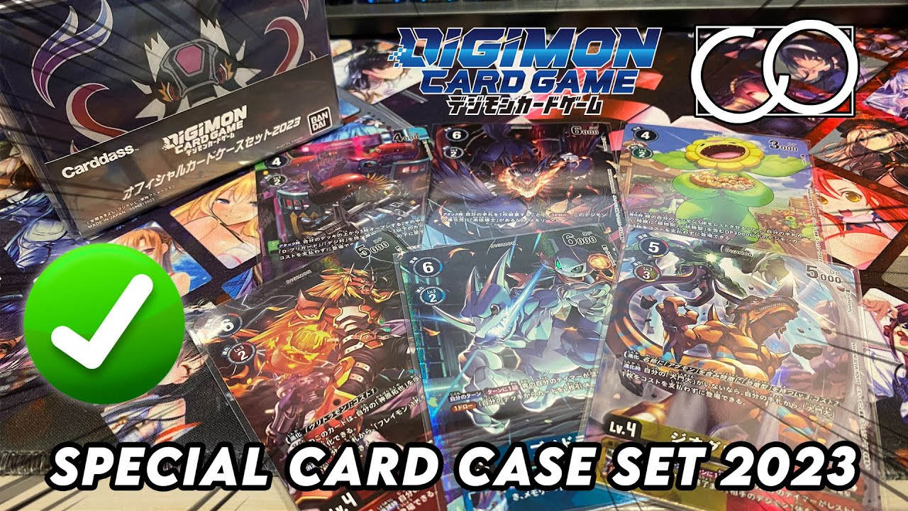 Digimon Card Game Special Deck Case Set 2023 Unboxing / Review! Hong