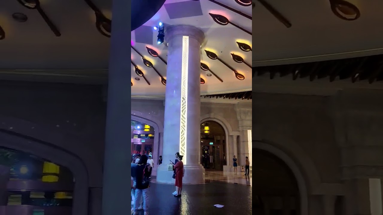 Galaxy Casino lightshow #galaxy #macau #ytshorts #travel #hk