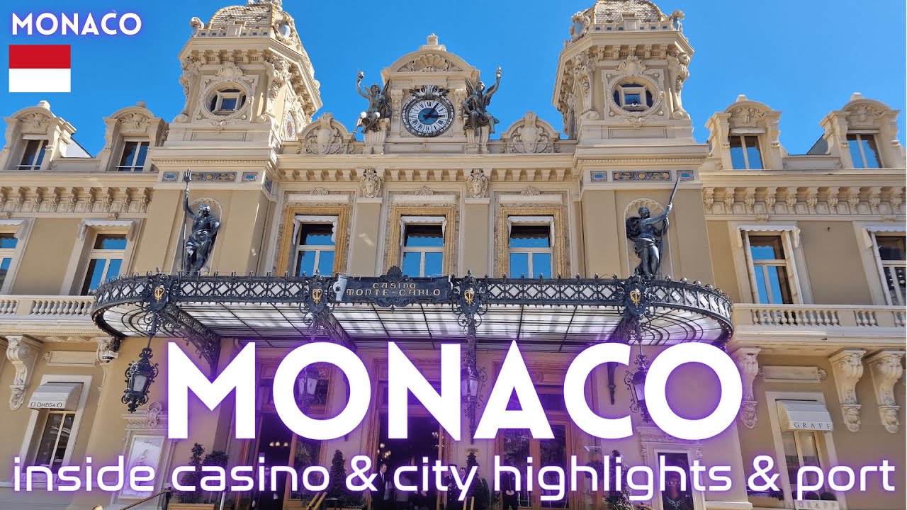 MONACO?? DISCOVERING THE LUXURY OF MONACO - INSIDE THE CASINO & CITY & PORT HERCULE WALKING TOUR 4K