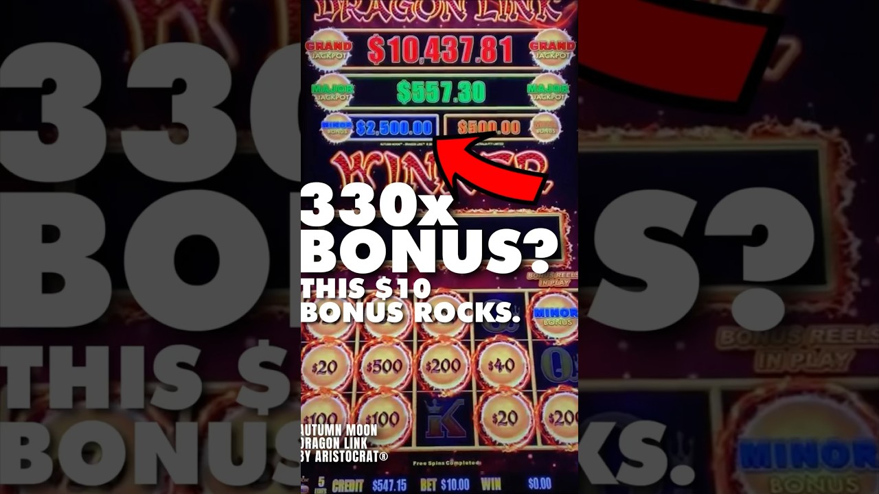 330X TRIGGERED BONUS ON THE $10 BET AT THE EMERALD ISLAND CASINO IN LASVEGAS!!! #shorts #vegas #fyp