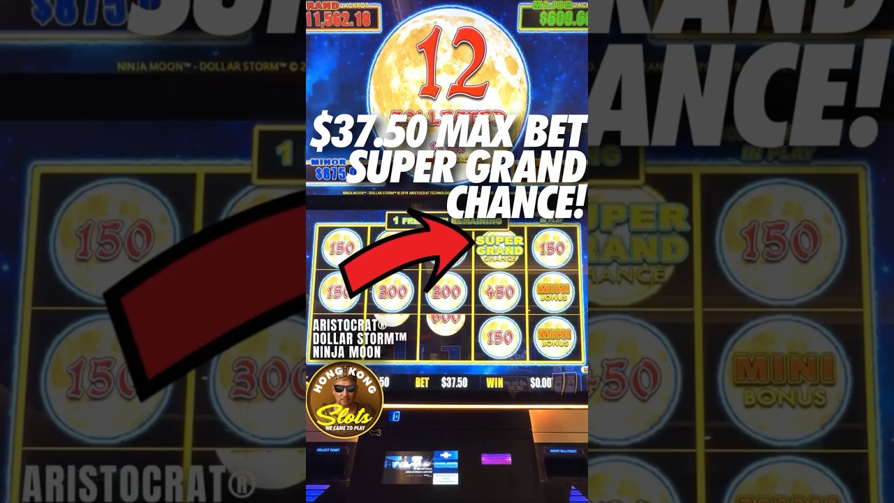 MAX BET TRIGGERED THE SUPER GRAND CHANCE AT THE SUNCOAST CASINO IN VEGAS!!! #shorts #fyp #lasvegas