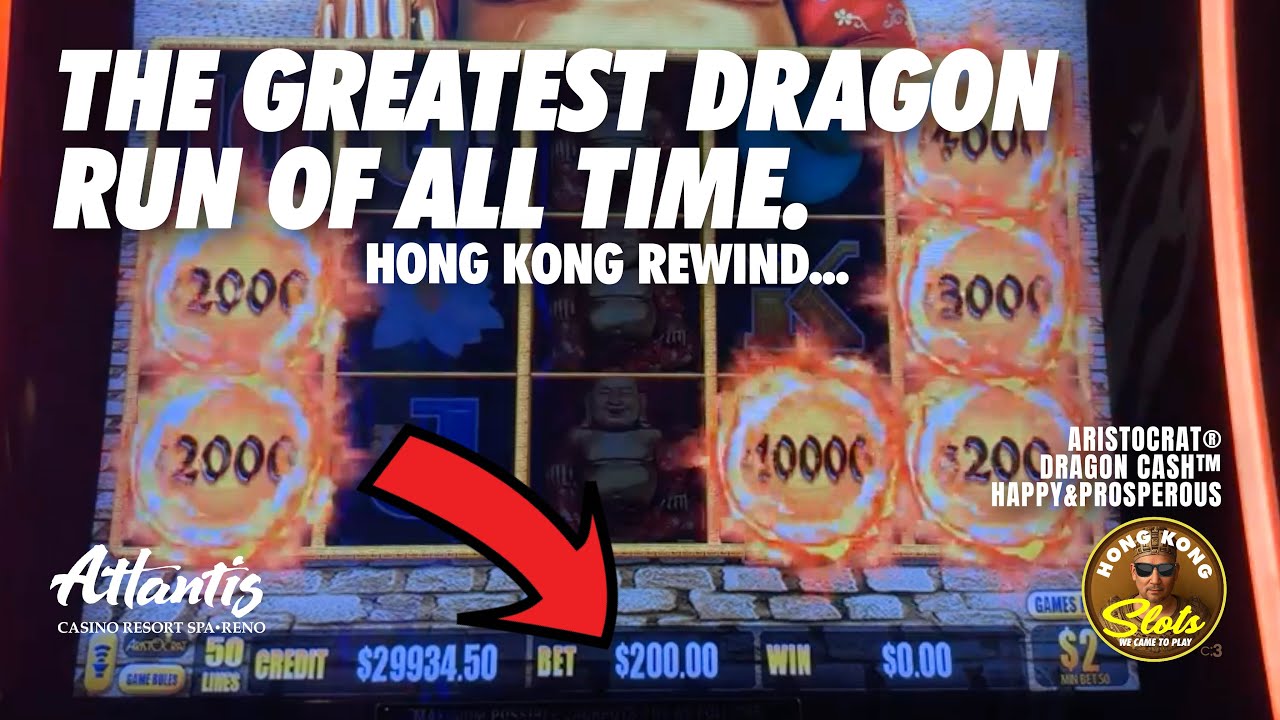 THE GREATEST DRAGON RUN OF ALL TIME TOOK $1K IN FREE PLAY AND FINISHED WITH $58000 IN CASH!