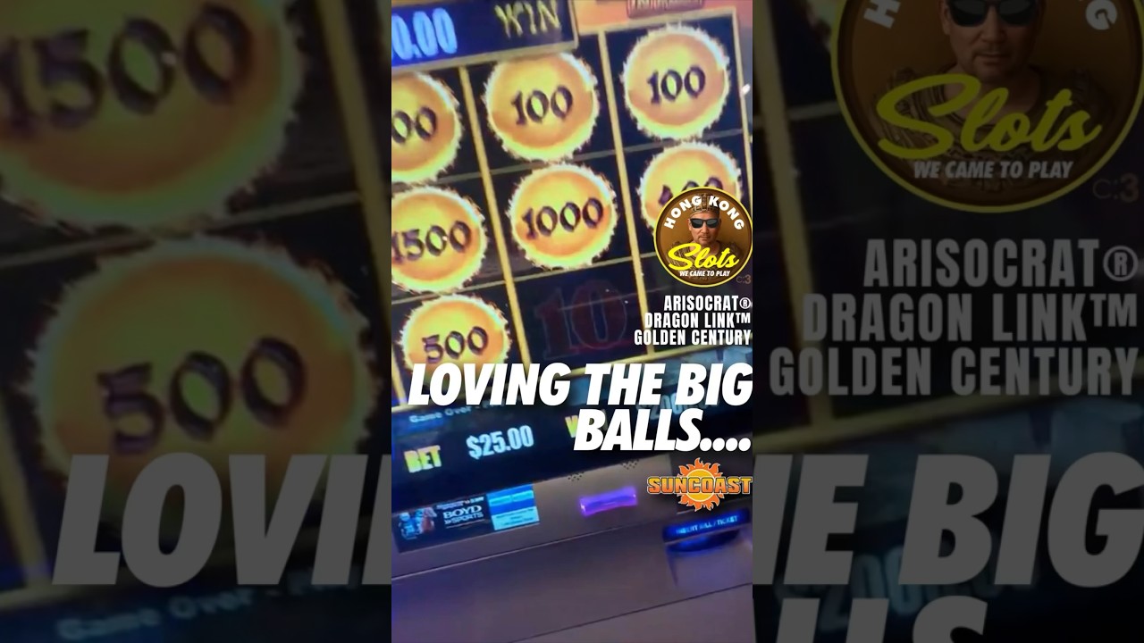 $25 BETS LANDS THE BIG BALLS AT THE SUNCOAST CASINO IN LASVEGAS!!! #shorts #lasvegas #vegas #fyp