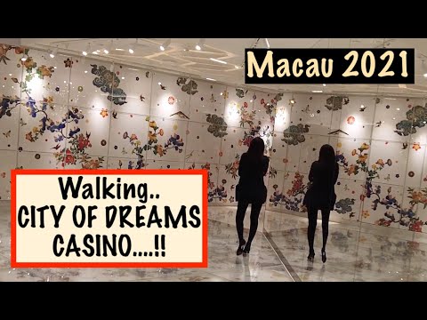 [4K] Walking Macau Casinos: Extensive footage CITY OF DREAMS + Morpheus (2021)