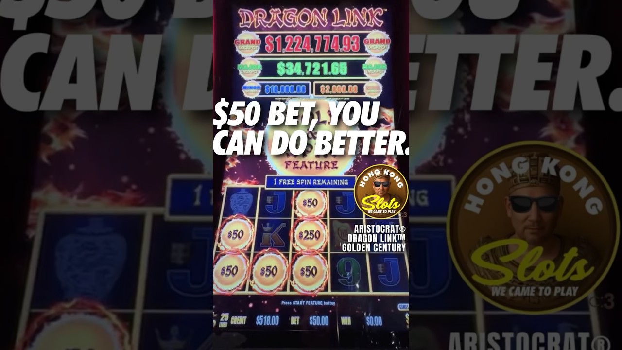 $50 BET BONUS TRIGGER YOU CAN DO BETTER!!! #shorts #lasvegas #casino #fyp #vegas #slotmachine