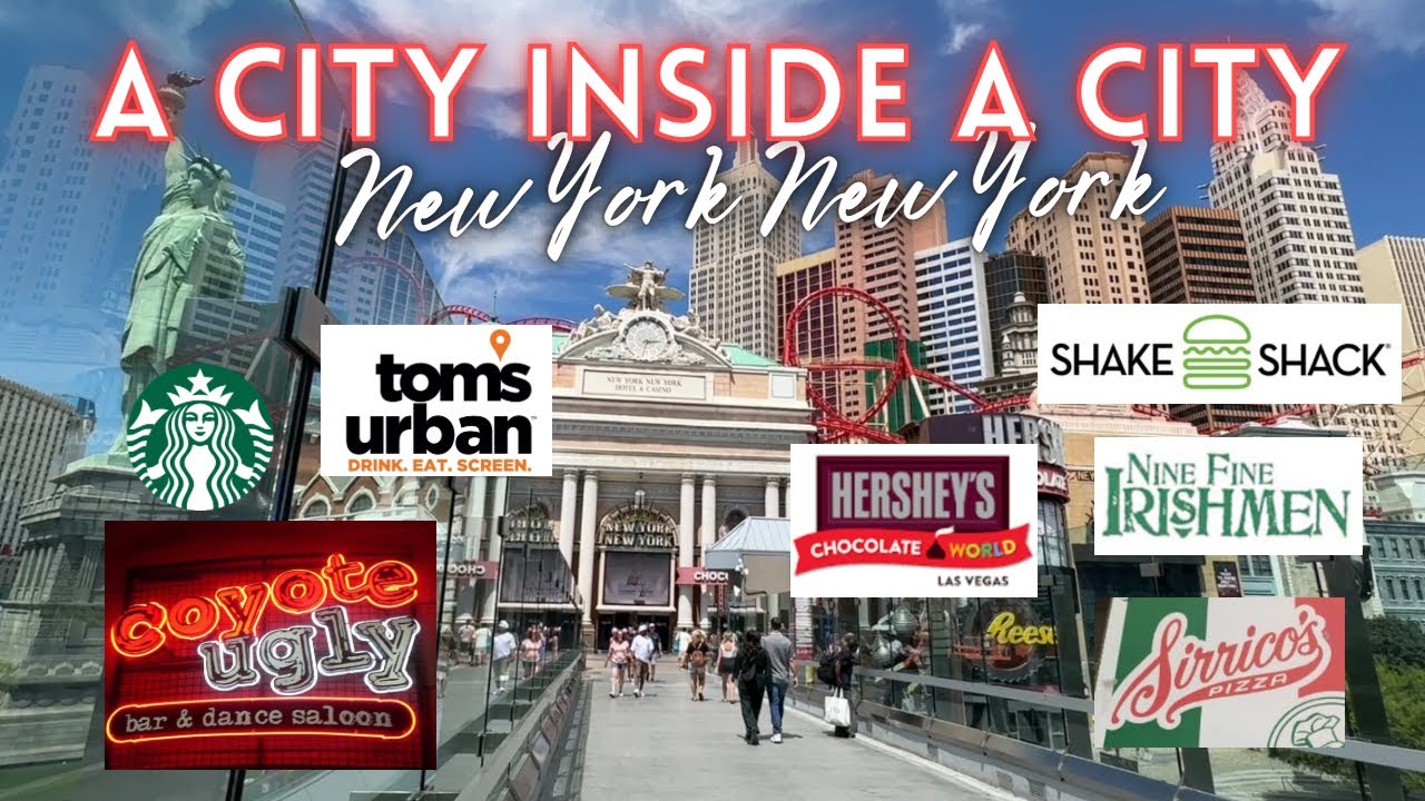 A CITY in ITSELF! ? New York New York Hotel & Casino Tour