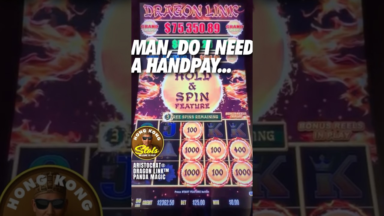 MAN DO I NEED A HANDPAY… #shorts #lasvegas #fyp #jackpot #casino #slotmachine #cosmopolitanlasvegas