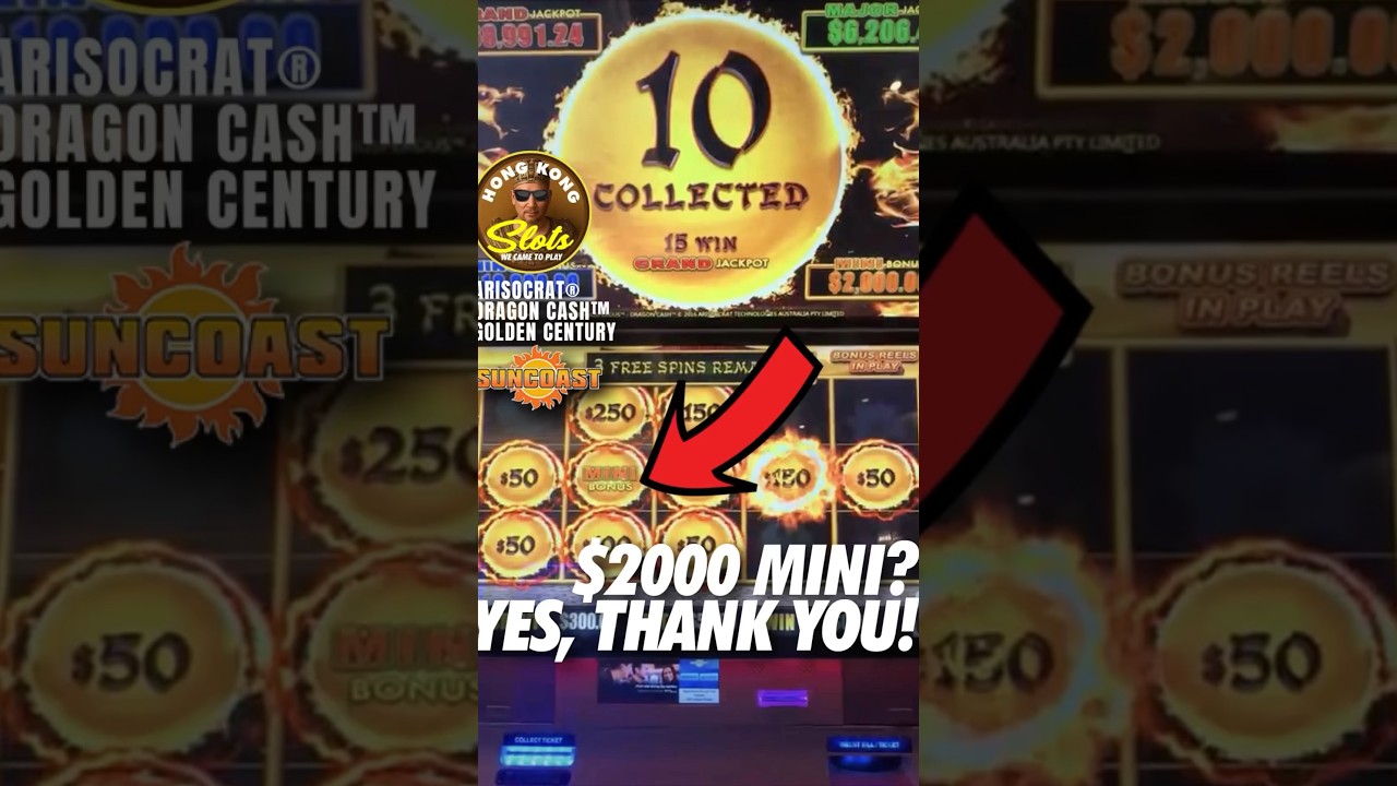 THE MINI TRIGGER SAVES THE DAY!!! #shorts #lasvegas #jackpot #fyp #casino #slotmachine #suncoast