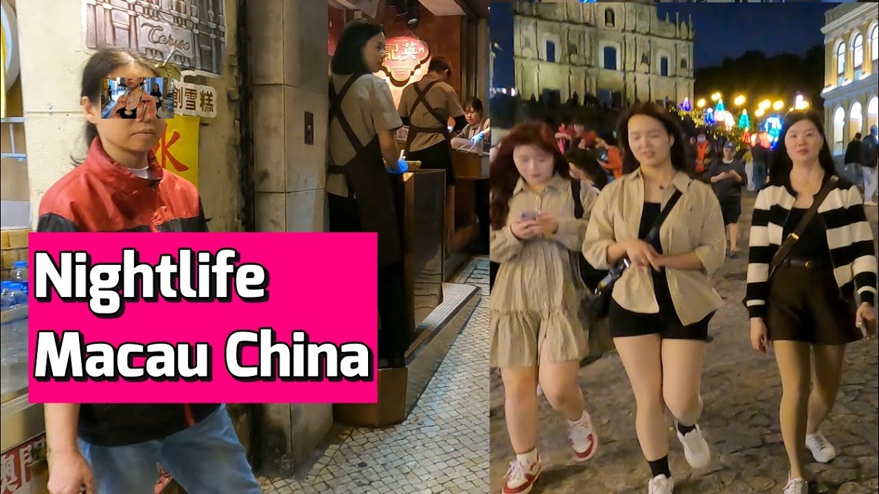 Walking Street, Casino & Nightlife Macau,China