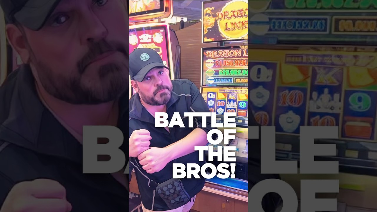 BATTLING WITH MY BRO THE SLOT FREAK, WHICH BONUS WOULD YOU TAKE? #shortsfeed #shorts #short #fyp
